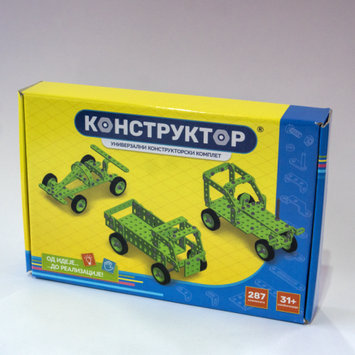 КК001 - Конструктор - универзални конструкторски комплет (НОВО!)